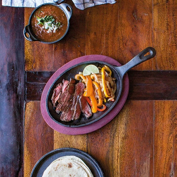 Cast Iron Fajita Set 24 x 36 cm Lodge Cast Iron