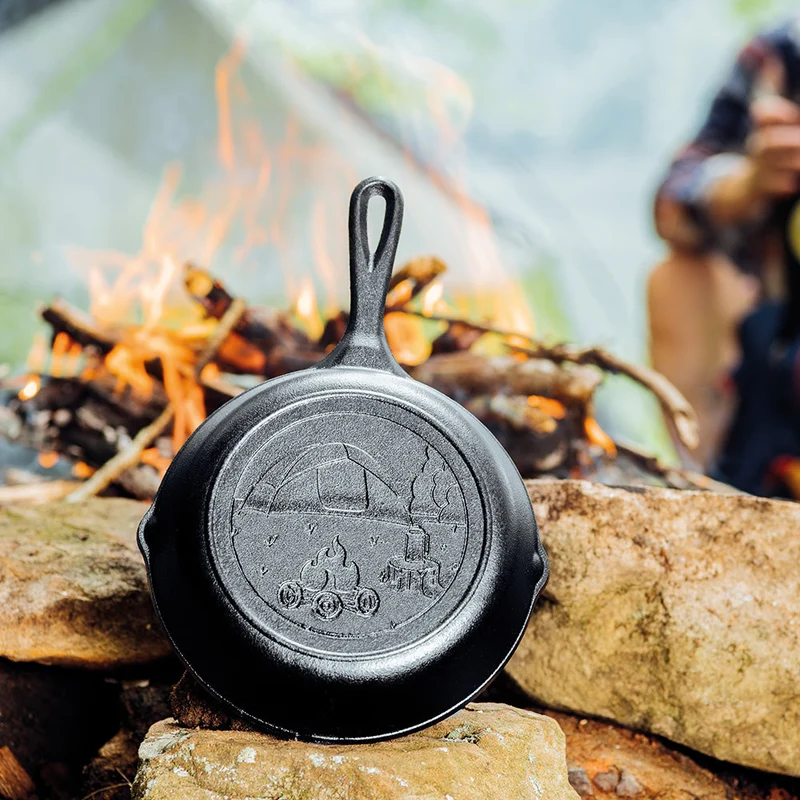 Sartén Carpa Wanderlust Hierro Fundido 20 cm Lodge Cast Iron