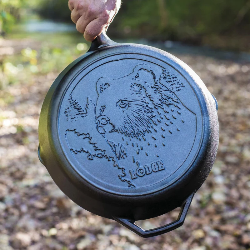 Sartén Oso Wildlife Series™ Hierro Fundido 30 Cm Lodge Cast Iron