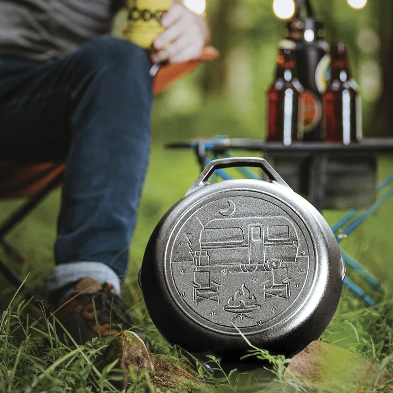 Sartén Doble Asa Camper Wanderlust 26 Cm Lodge Cast Iron