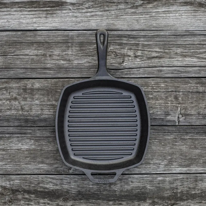 Sartén De Hierro Fundido Cuadrado 27 Cm Lodge Cast Iron