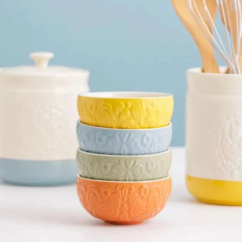 Set 4 Bowls Home To Roost Mason Cash