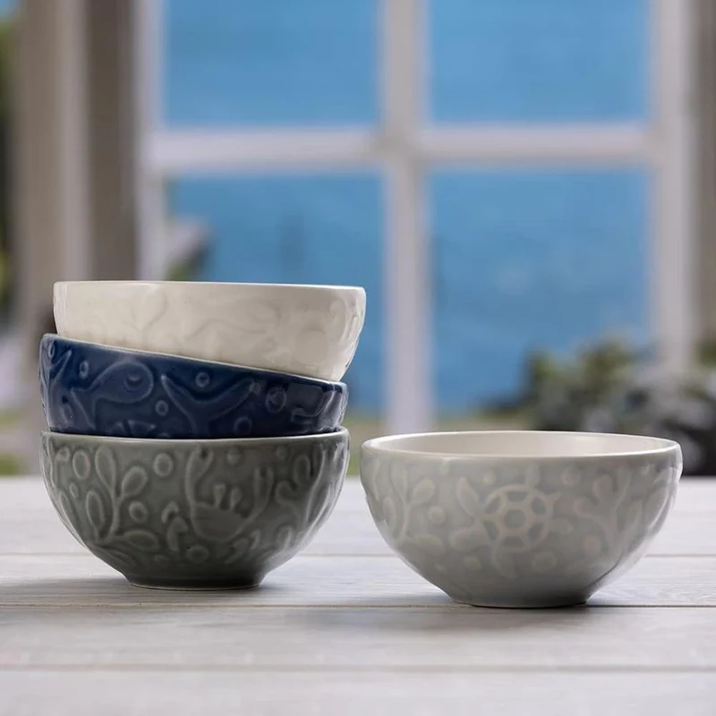 Set 4 Bowls Nautical Mason Cash