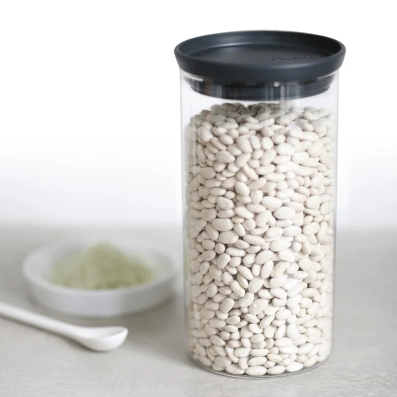 Contenedor De Vidrio Apilable 1.1 Lts Brabantia
