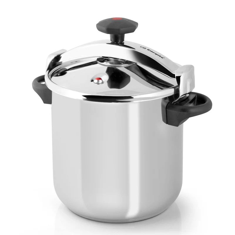 Orbegozo HPL 12070 Olla a Presión Clásica 12 Litros Acero Inox 18/10
