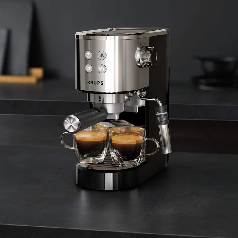 Cafetera Espresso Virtuoso Steam & Pump XP444C10/BA0 Krups