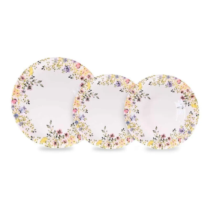 Juego Loza Wildflower Bloom 12 Pzs Churchill