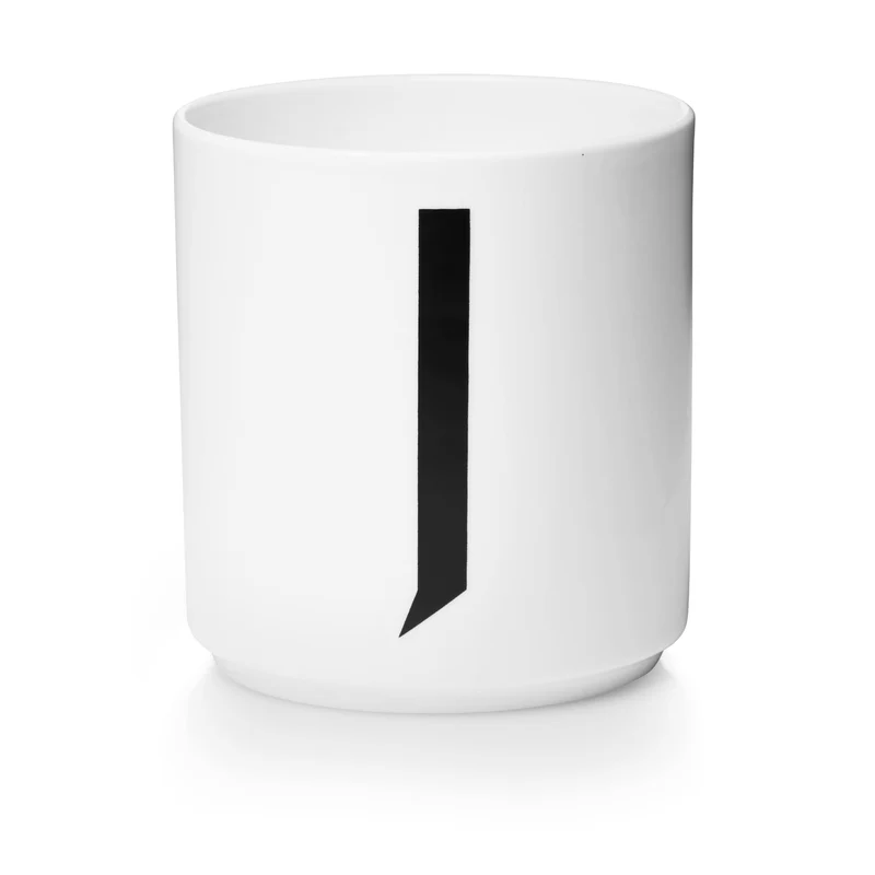 Taza Blanca De Porcelana - J Design Letters