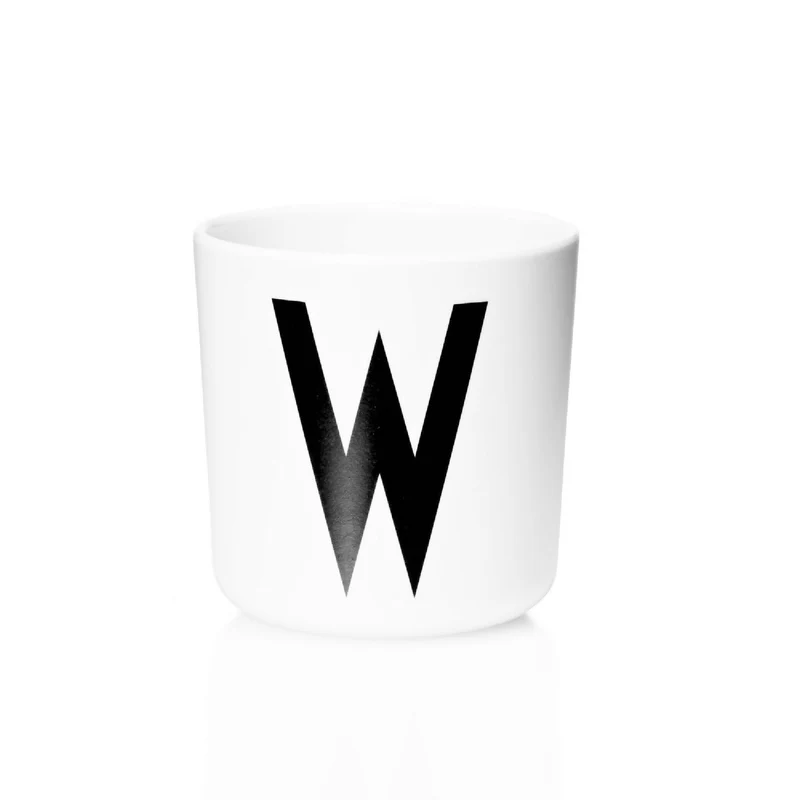 Taza De Melamina Letra W