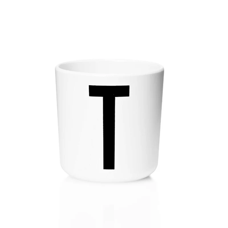 Taza De Melamina Letra T