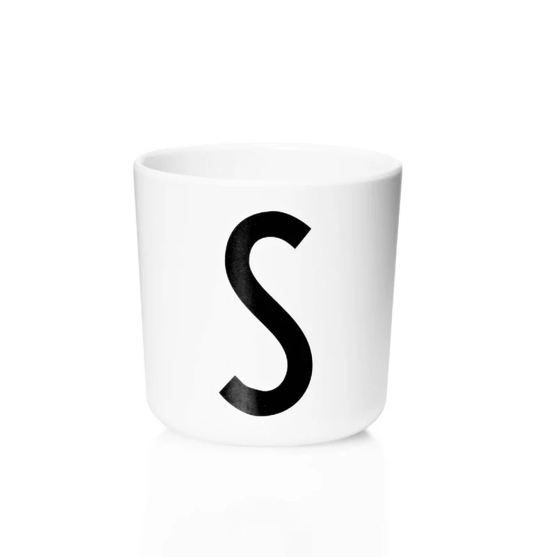 Taza De Melamina Letra S