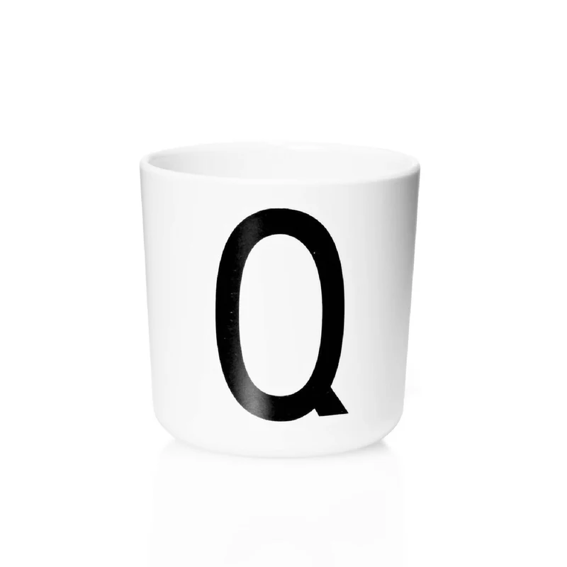 Taza De Melamina Letra Q