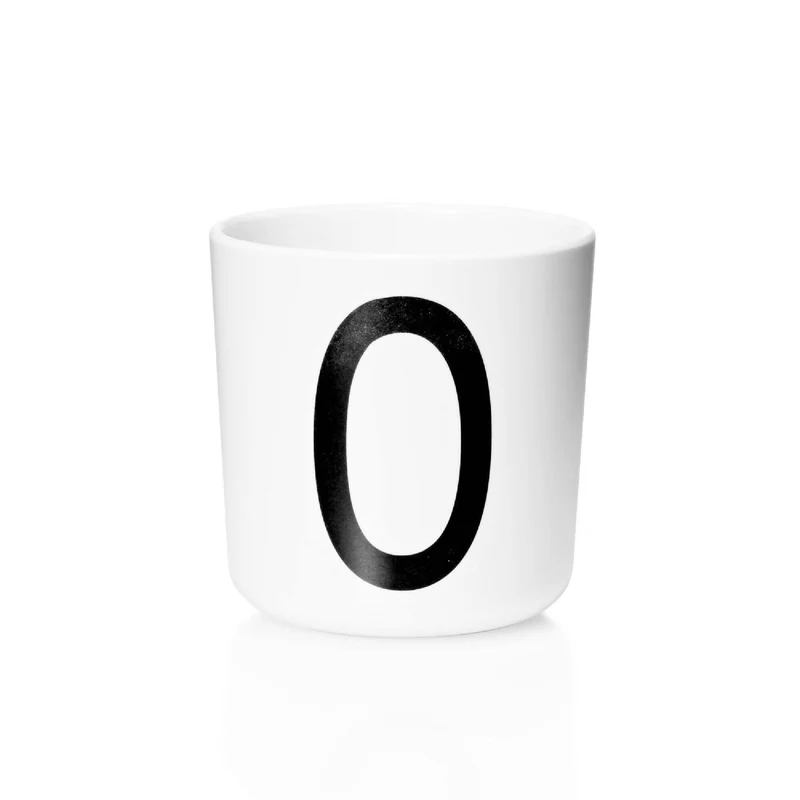 Taza De Melamina Letra O