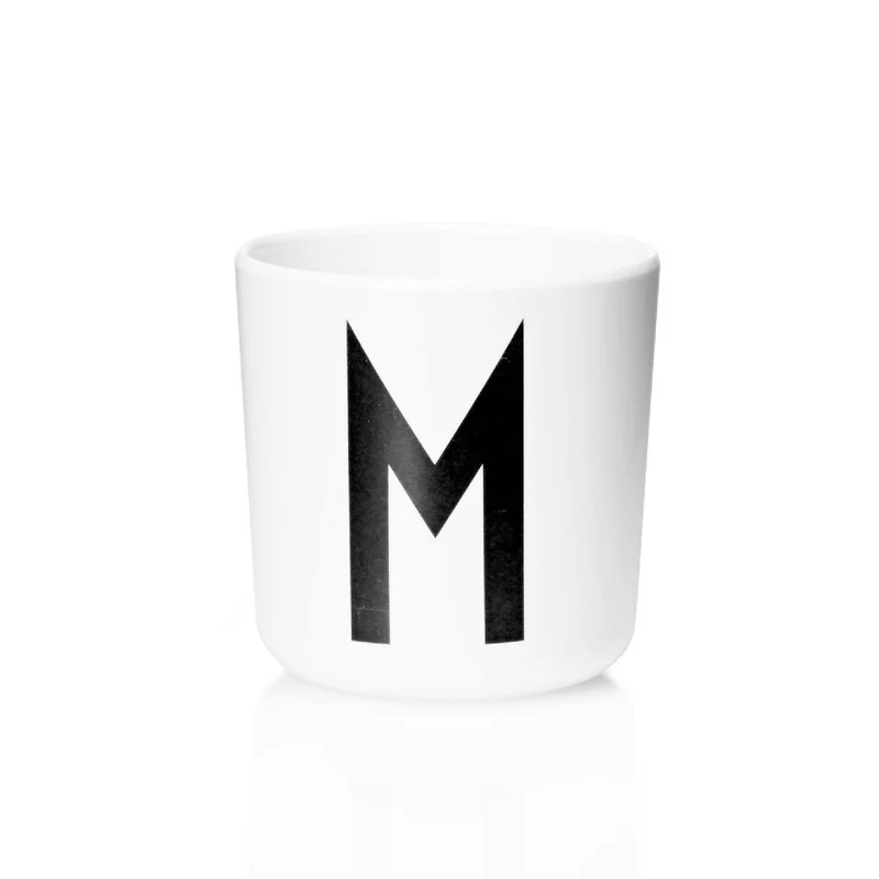 Taza De Melamina Letra M