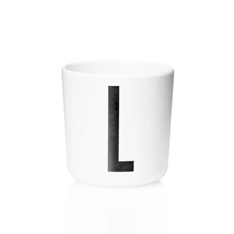 Taza De Melamina Letra L