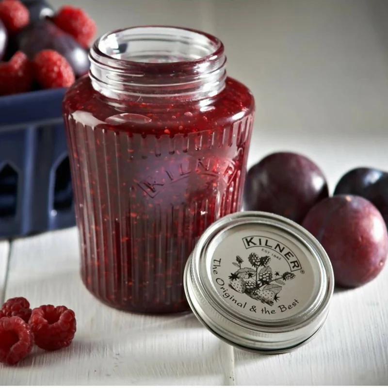 Set 2 Frascos de Conservas Vintage 0.5 Lts Kilner