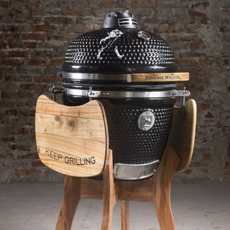 Parrilla Kamado Asador Criollo Black Label + Box