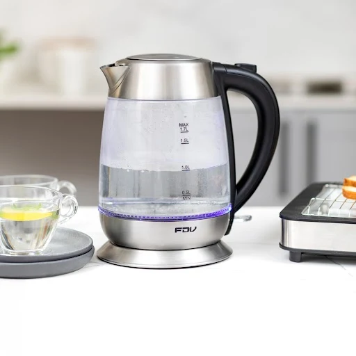 Hervidor de Vidrio Crystal 1.7 Lts FDV