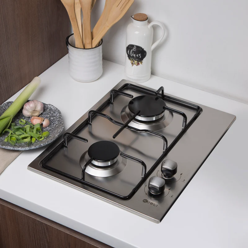 Encimera a Gas Neu 2G 2 Quemadores 35 cm Kubli