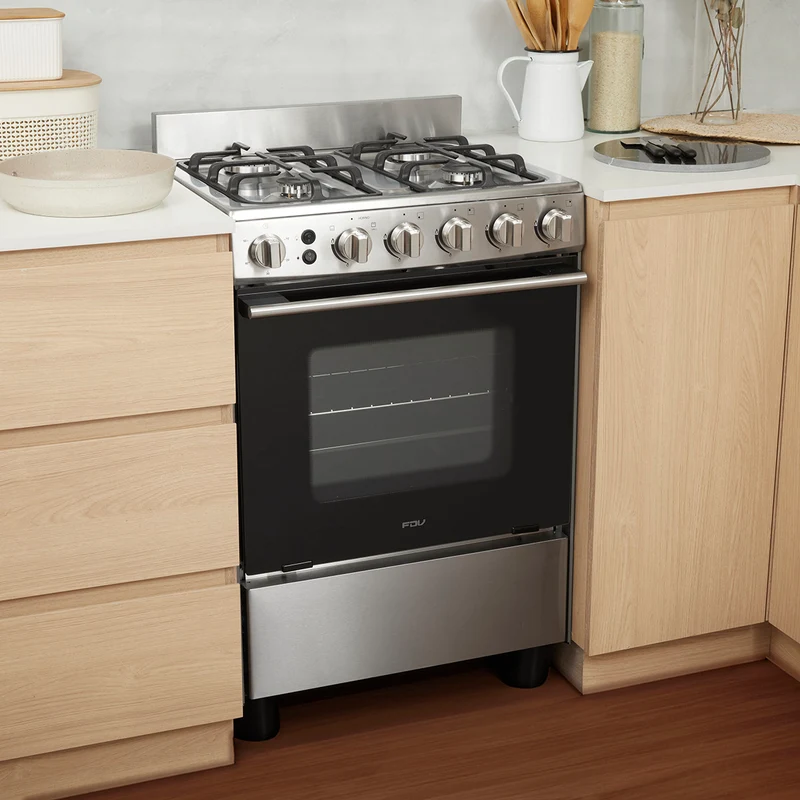 Cocina a Gas FS Design 4 Quemadores FDV