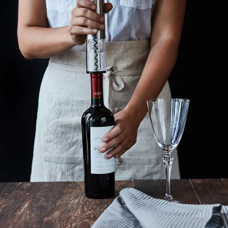 Descorchador de Vinos Recargable Cave