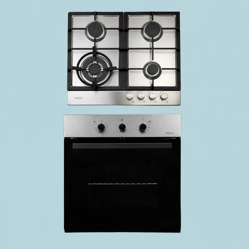 Kit Horno Design 57 Lts FDV + Encimera Design FDV Gas Natural