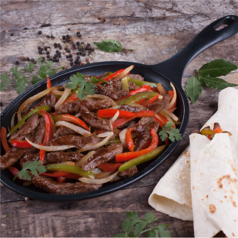 Sartén Fajita Ovalada Esmaltada 25 cm