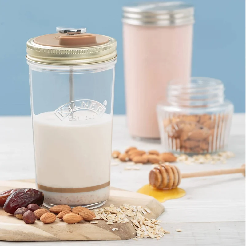 Set Leche Vegetal Kilner