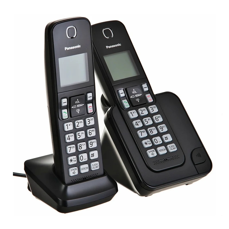 Panasonic Teléfono Inalámbrico Digital de Dos Auriculares KX-TGC352LAB