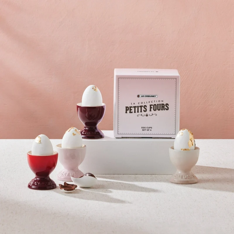 Set 4 Hueveras Petits Fours Le Creuset