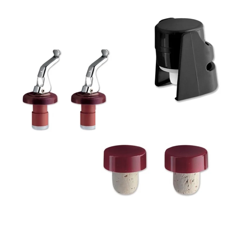 Set Tapones Para Vinos Ghidini