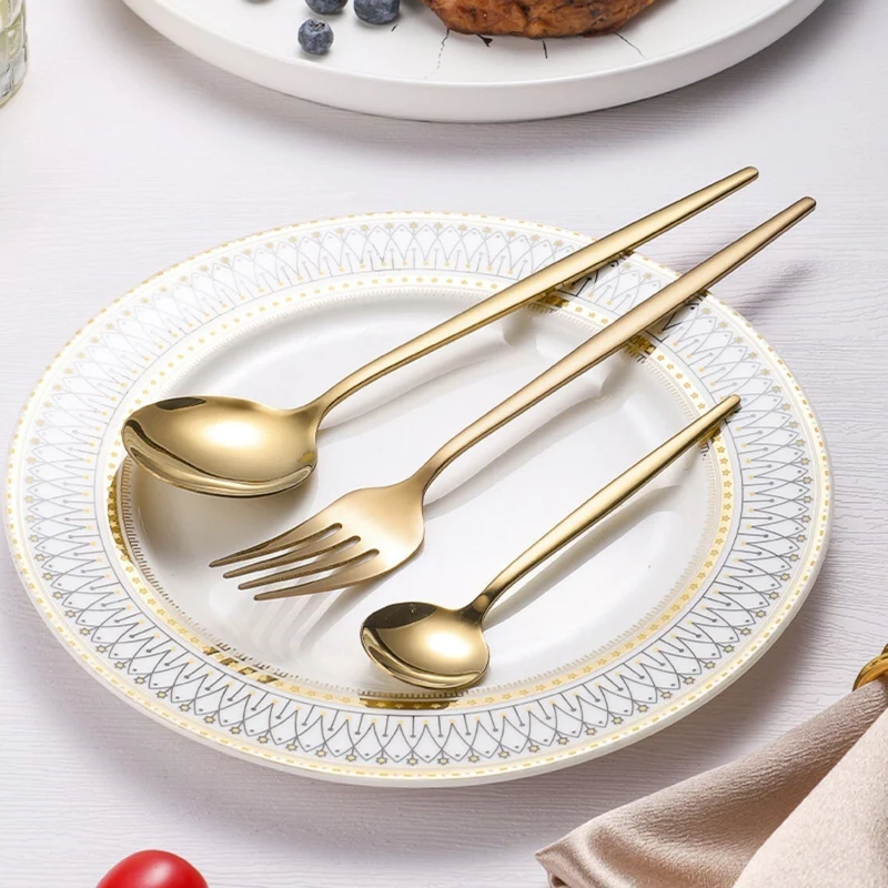 Set 36 Cubiertos Acero Inoxidable Ensaladas y Postres Santú Home & Deco