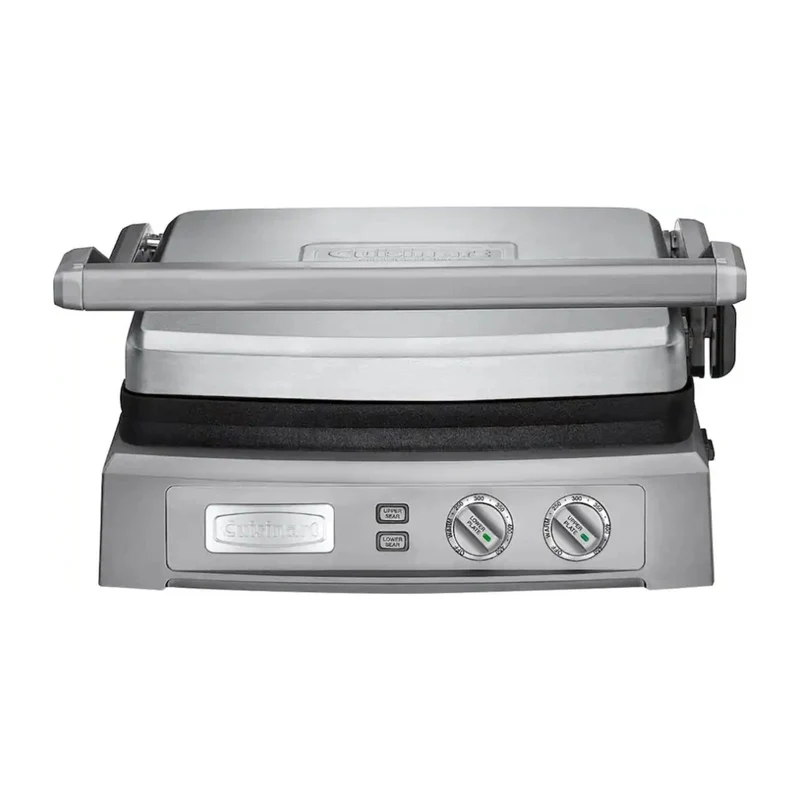 Cuisinart Parrilla Eléctrica Acero Inoxidable Griddler Deluxe, GR-150NAS