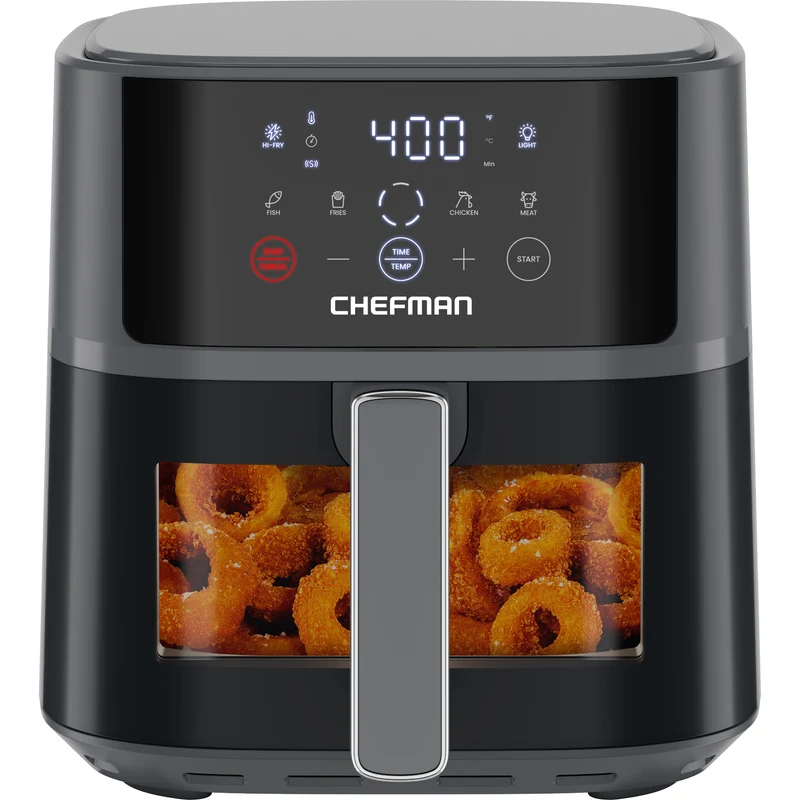 TurboFry® Touch 6 Qt Easy-View Air Fryer