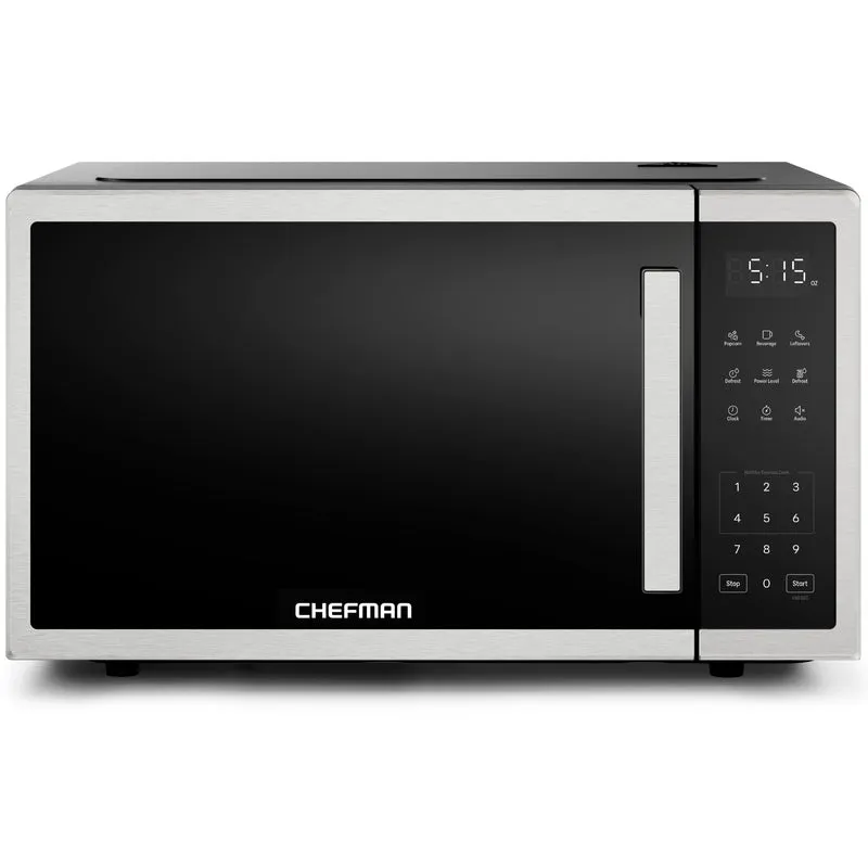 Countertop Digital Stainless Microwave Oven - 1.1 Cu Ft