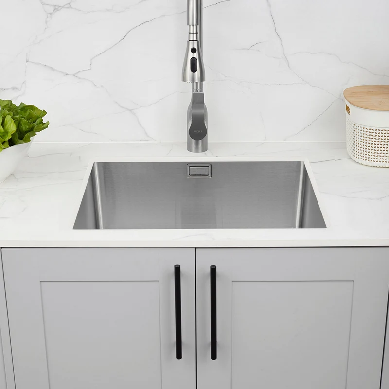 Lavaplatos Bajo Cubierta Acero Inox Small Square