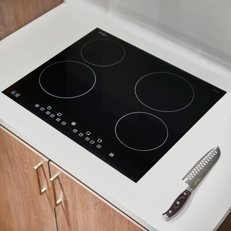 Encimera Vitrocerámica Deluxe 4 Touch 4 Quemadores 60 cm