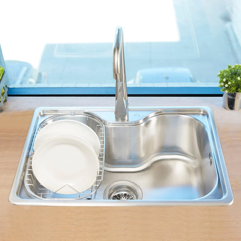 Lavaplatos Sobre Cubierta Acero Inox Small Acqua