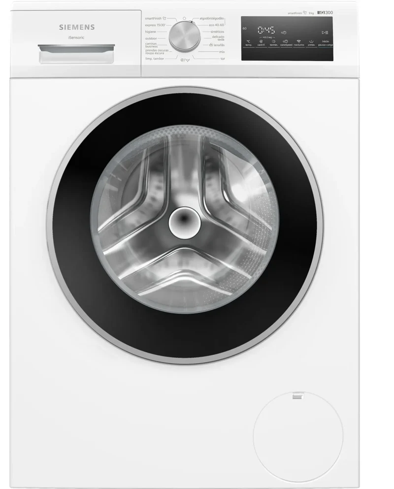 Siemens WM14N292EP Lavadora 9 kg 1400 RPM Clase A