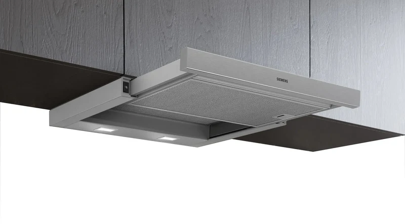 Siemens LI64MC521 Campana telescópica 60 cm Inox 394 m³/h Clase C