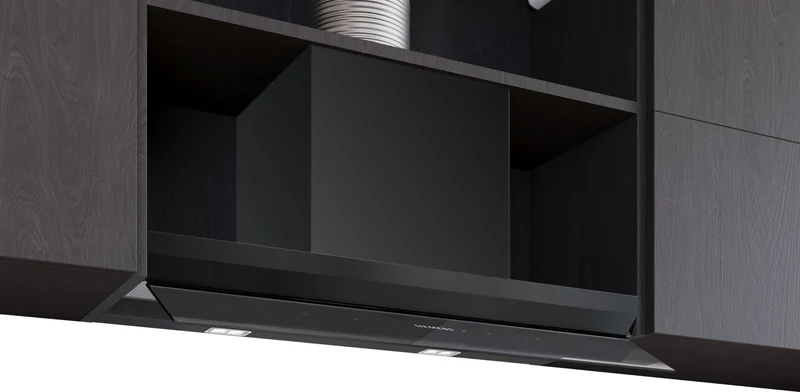 Siemens LJ88BET60 Campana integrada 80 cm negra 851 m³/h Clase A+