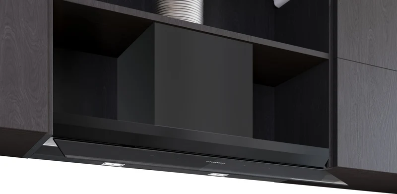 Siemens LJ97BDP60 Campana integrada 90 cm negra 699 m³/h Clase A+