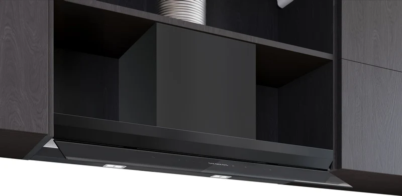 Siemens LJ98BET60 Campana integrada 90 cm negra 851 m³/h Clase A+