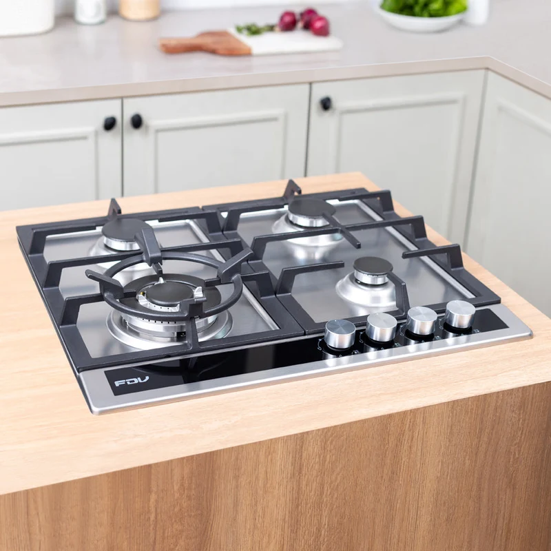 Encimera a Gas Prestige 4 Quemadores 60 cm