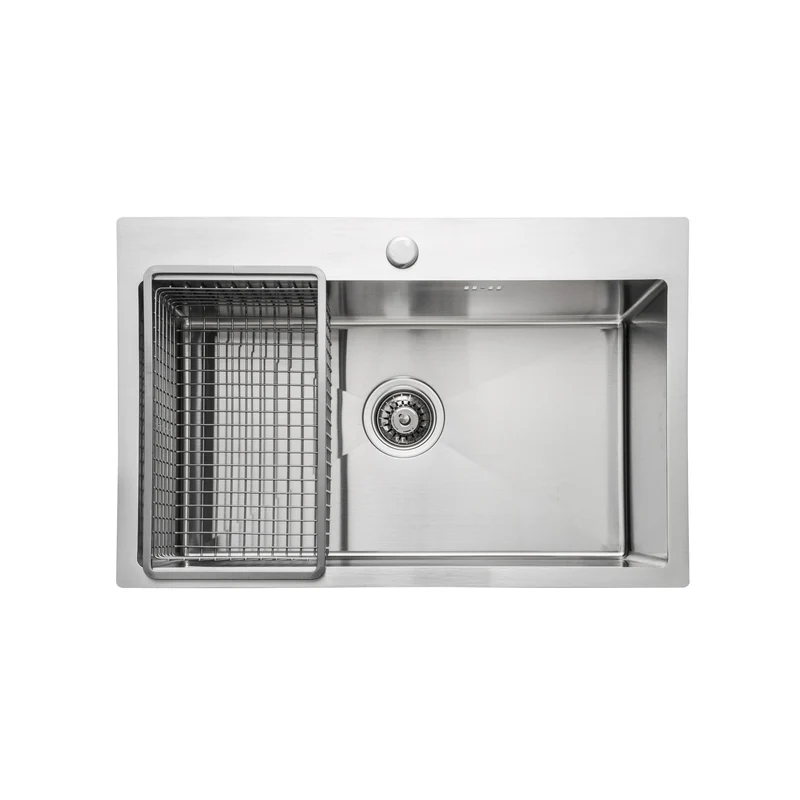 Lavaplatos Sobre Cubierta Acero Inox Deluxe Smart