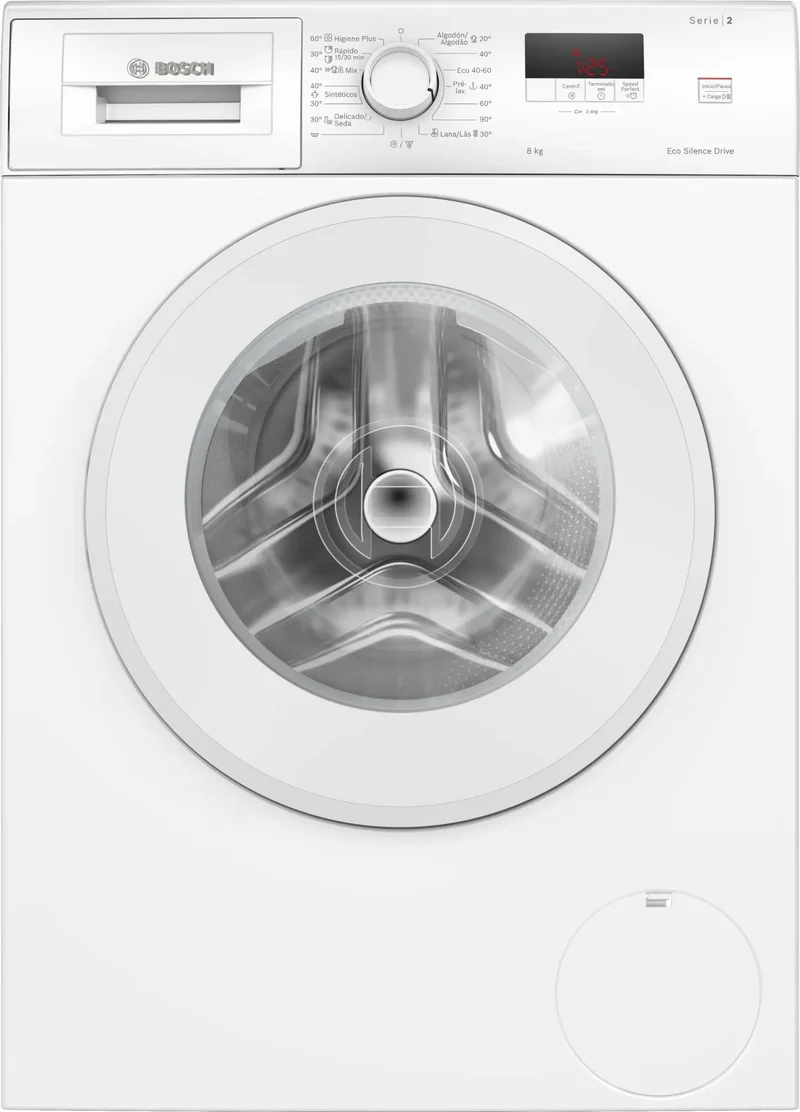Lavadora Bosch WGE03200EP 8 Kg 1200 RPM