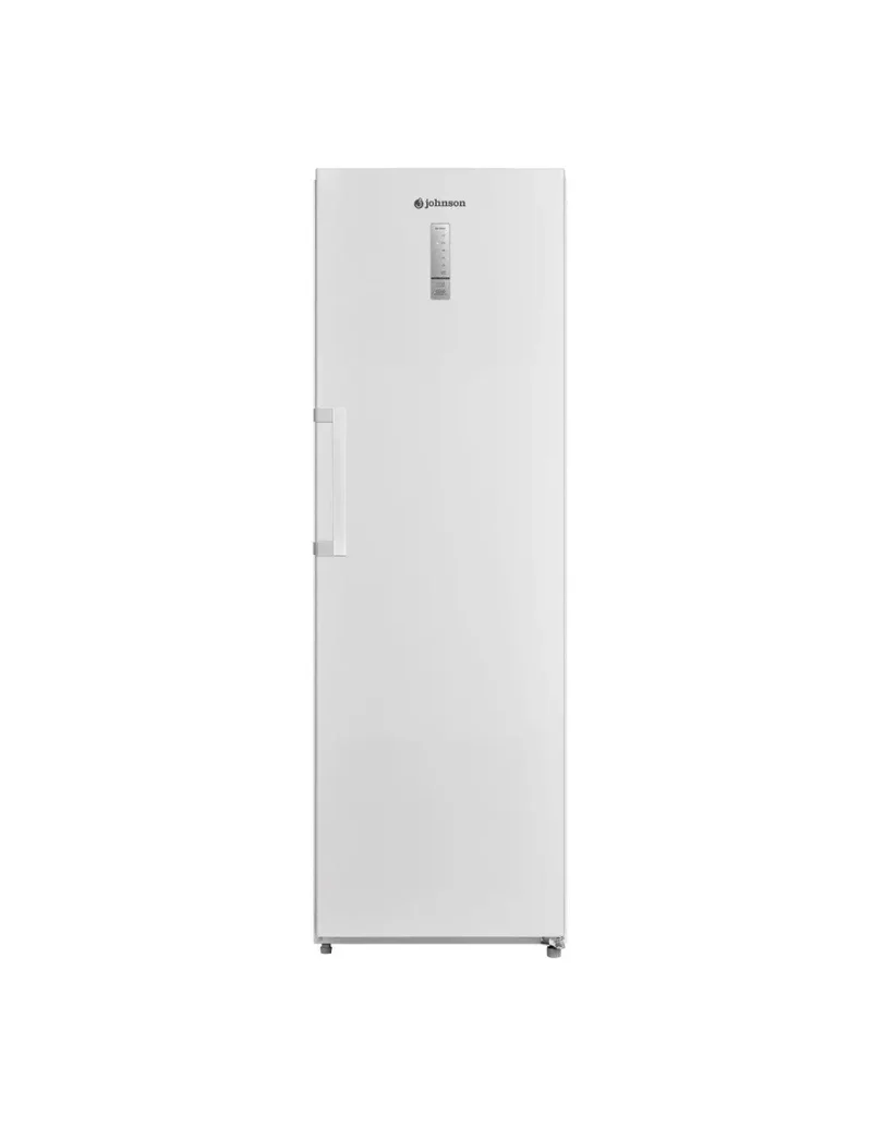 Frigorífico vertical de 1 puerta Johnson 185x60 cm E Blanco JRR185EW
