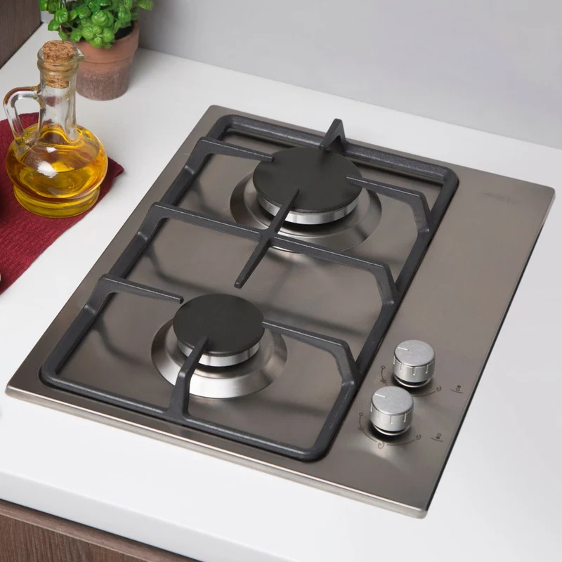 Encimera a Gas Design 2G 2 Quemadores 35 cm