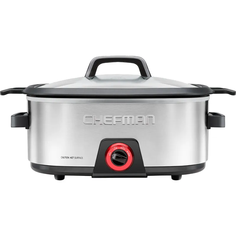 Family-Sized 6 Qt. Slow Cooker