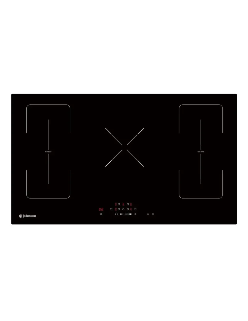 Placa de inducción Johnson 90 cm Flex y zona 29 cm JINDU529FLEX